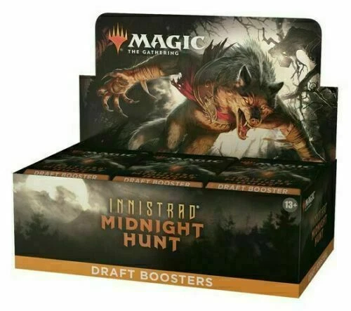 MTG Magic Innistrad: Midnight Hunt DRAFT Booster Box (36 Packs) FACTORY SEALED!^