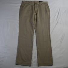 vineyard vines 35 x 32 Khaki Straight Breaker Mens Stretch Chino Pants