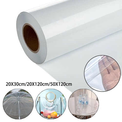 1 pieza Lámina PVC Cristalina Tela Transparente Bolsa Paraguas Protección Impermeable - Imagen 2 de 24