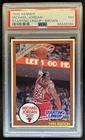1990 Kenner Starting Lineup Cards Michael Jordan Brown #5140104010 Bulls PSA 7