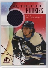2024-25 SP Game Used Authentic Rookies Red Jersey Luca Del Bel Belluz #236 6o3