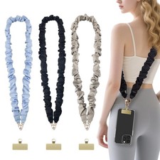 3Pcs Anti-Theft Phone Lanyard Crossbody,with Metal Tether Tab for Women Teach...