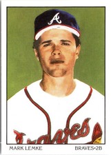 Mark Lemke 1990 Score Score #B5 Atlanta Braves