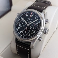 Longines Spirit Chronograph Automatic Watch L38204930 2023 Full Set 