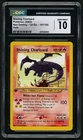 2002 Pokémon Shining Charizard Holo Neo Destiny - 1st Ed. #107 CGC 10
