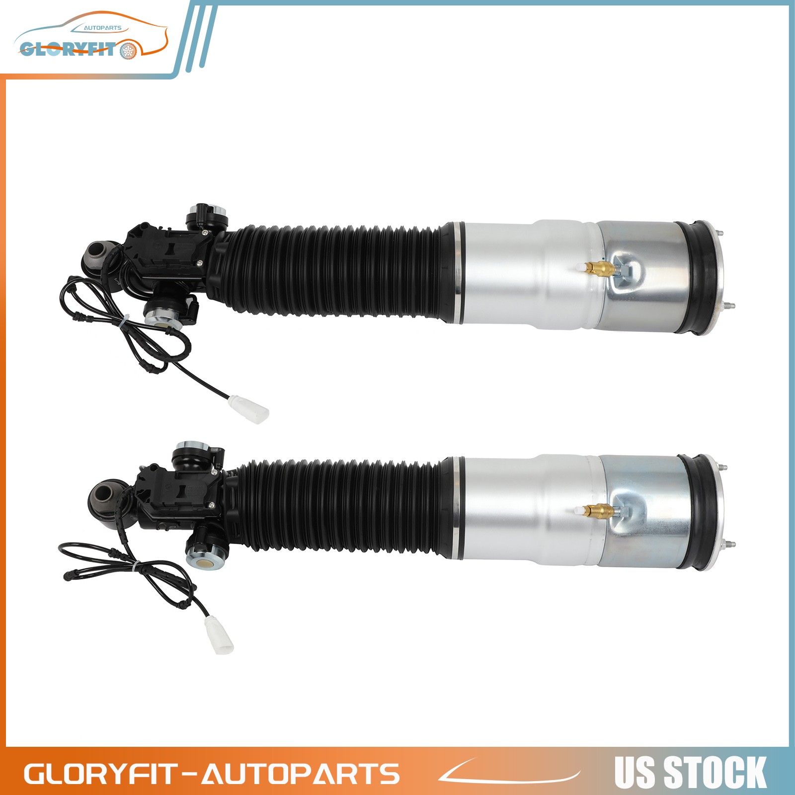 Air Suspension Rear Pair For 2008-2019 Rolls Royce Ghost RR4 Wraith RR5 Dawn RR6