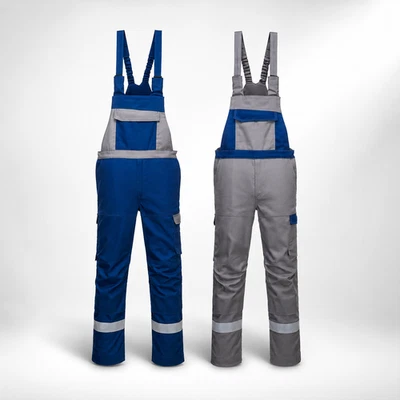 Arbeitslatzhose Arbeitskleidung Latzhose Arbeitshose Schutzkleidung Overall Neu - Bild 1 von 4