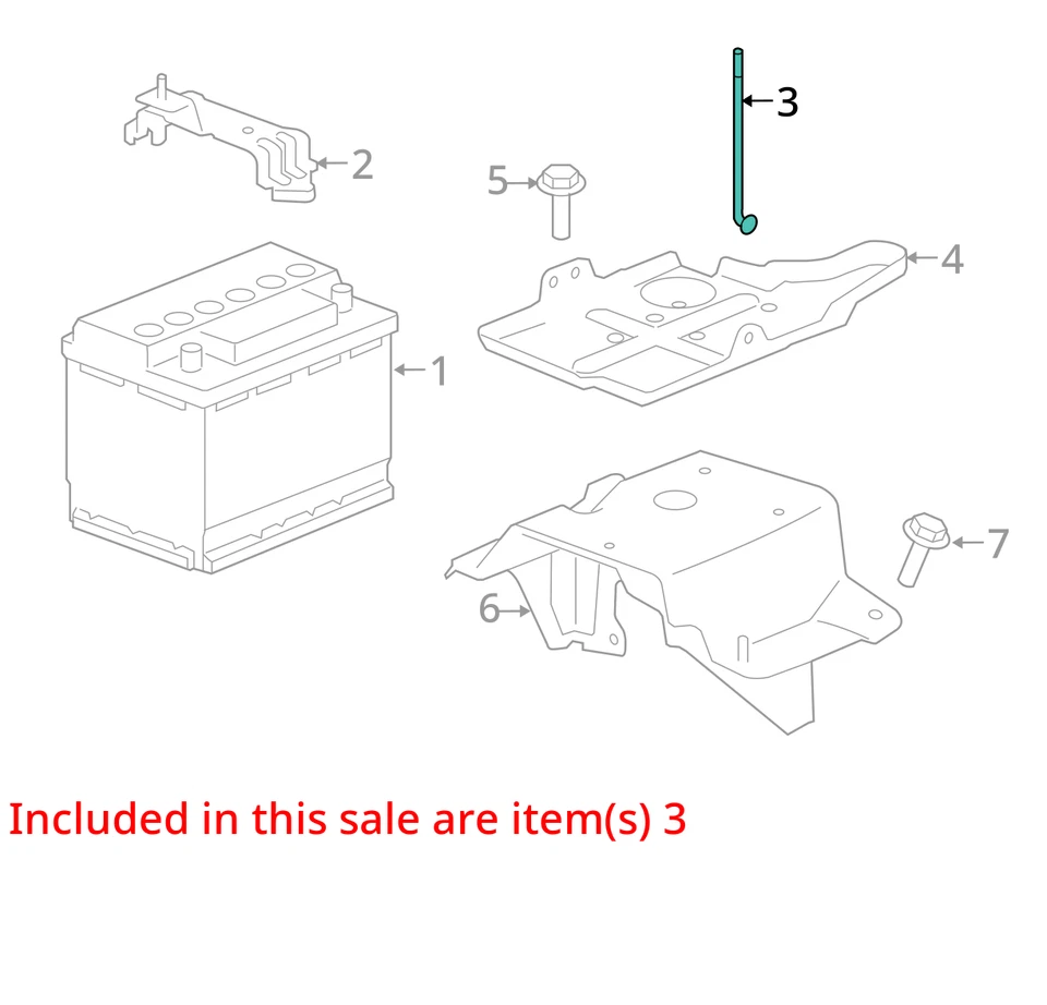 ADEQUADO PARA 2008-2009 SATURN VUE VARA BASTÃO HOLDN RET ROD 15876750 - NOVO FABRICANTE DE EQUIPAMENTO ORIGINAL 15876750 - Imagem 2 de 3