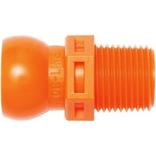 LOC-LINE 51804 Connector,3/8 In,Pk4 3P828