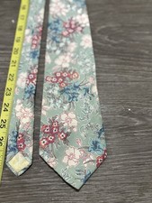 Vintage EUC Liberty Of London Cotton Floral Print Tie Men’s USA Made Necktie