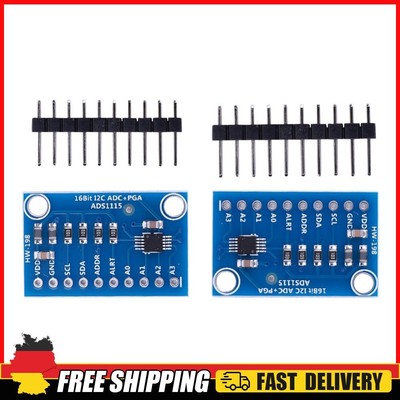 ADS1115 ADC Ultra-Compact 4 Channel Module 16 Bit I2C for Arduino Raspberry Pi