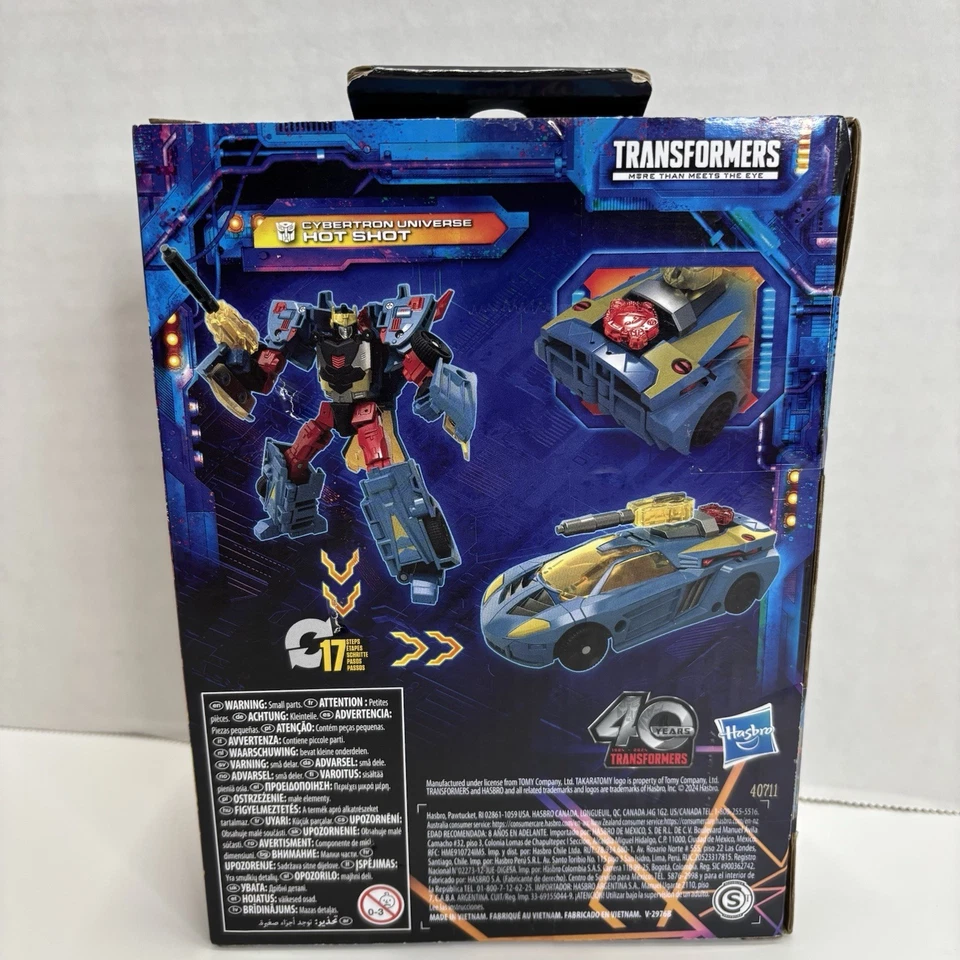 Transformers Legacy United Deluxe Class Set Of 2 Hot Shot & Nucleous Figures New - Image 4 of 4