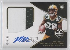 2018 Limited Rookie Variation /199 Marquez Valdes-Scantling #167 Patch Auto gy9