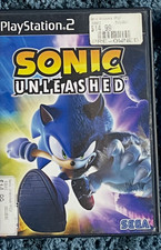 SEGA Sonic Unleashed (PS2) w/ Disc, Case & Manual, E10+ Rated, NTSC-U/C