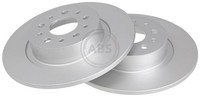 2X A.B.S. Bremsscheibe 17055 FüR Alfa Romeo
