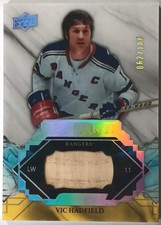 2019-20 UD Engrained Vic Hadfield /100 New York Rangers