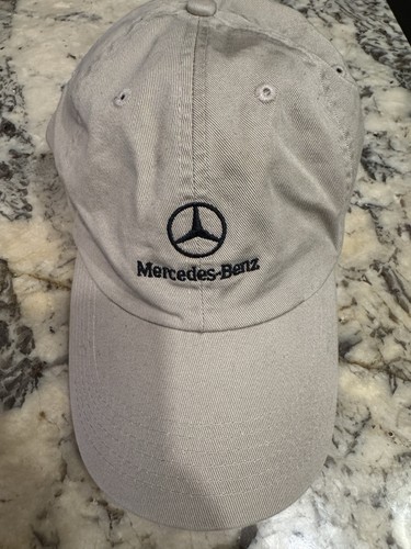 Mercedes-Benz Beige Logo Adjustable Strapback Baseball Cap Hat