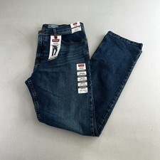 NWT Wrangler 1092SSWJS Men's Slim Straight Stretch Jeans 36x32