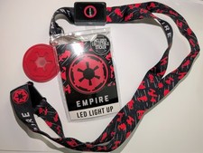 Star Wars Empire LED Light Up Lanyard with ID Holder  Collectible Sticker