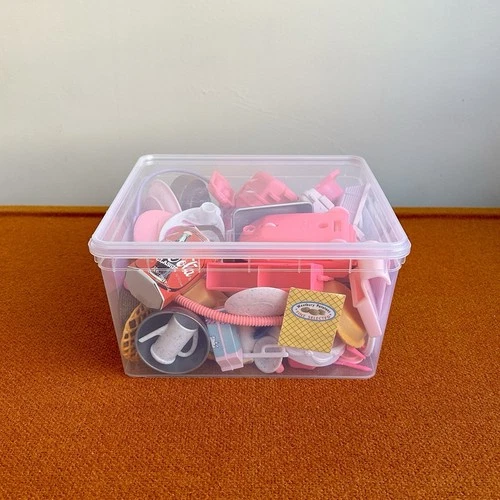 Mixed Lot Of Vintage Barbie Accessories Pets Kitchen Food Random SEE PHOTOS