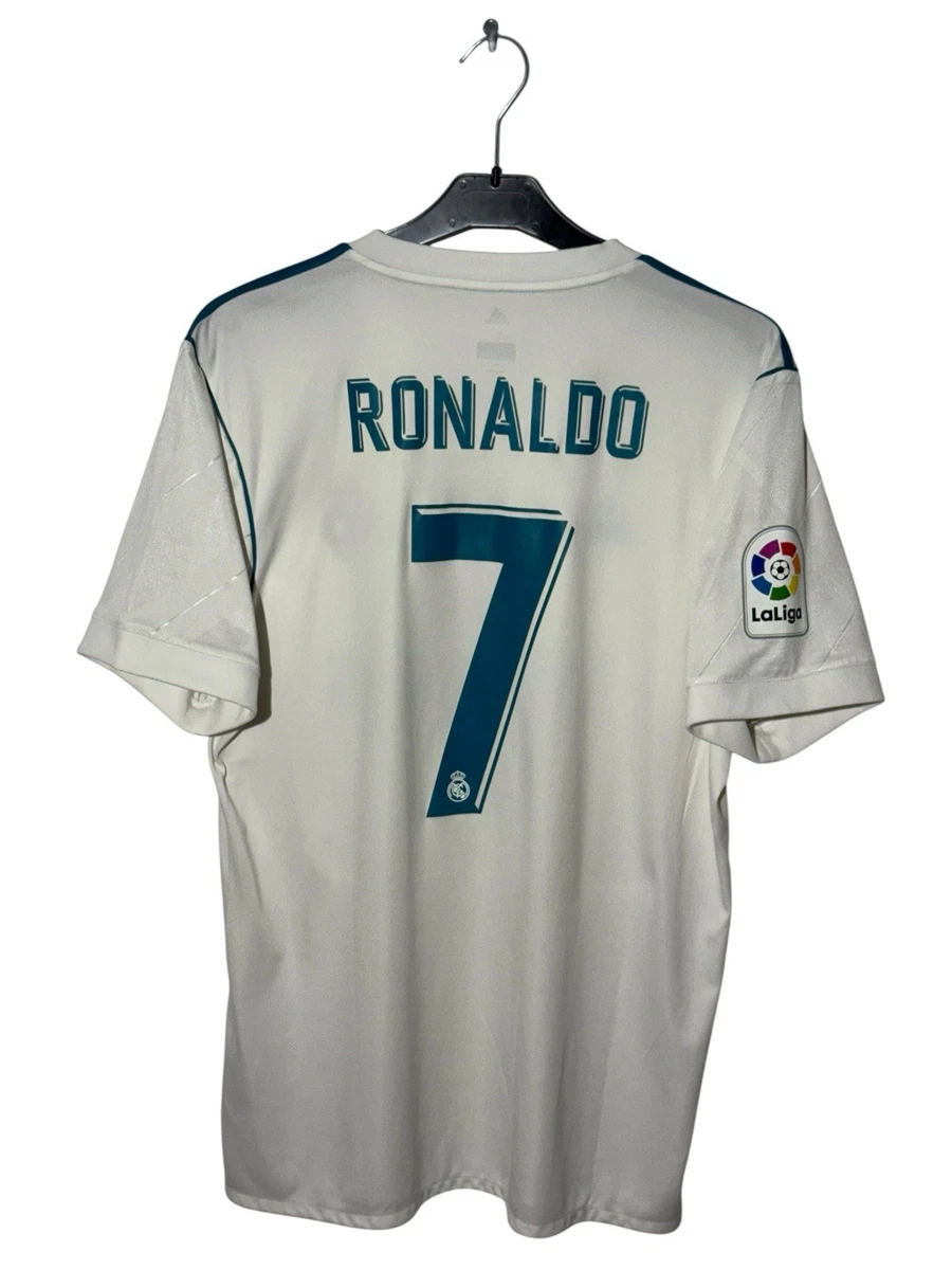 Maillot de Foot - Adidas - Real Madrid - Domicile - Maillot - Manche Courte - Blanc/Bleu | Pro:Direct Soccer