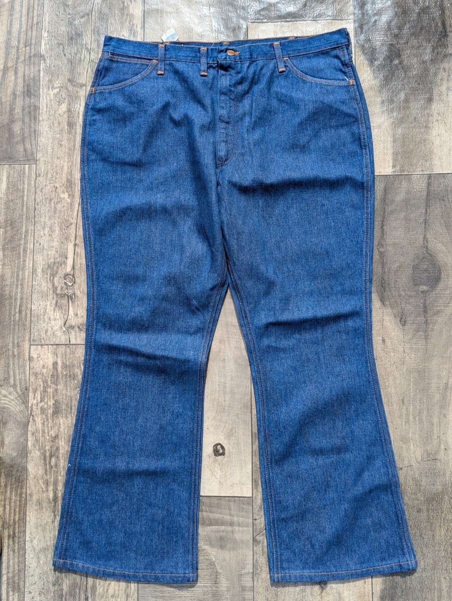 New Vintage Wrangler Bootcut Jeans mens 42x30 42S USA Deadstock