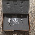 SMI Tercio Silver Metal Figure Unassembled Model Kit w/ Weapon — photo 4