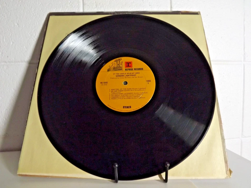 Gordon Lightfoot - If You Could Read My Mind - Reprise Records  LP# 6392 - Image 4 of 4