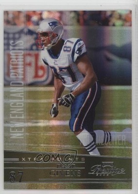 2006 Playoff Prestige Xtra Points Green 42/50 David Givens #92 h9z
