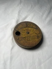 Antique Wolverine Brass Works Plumber’s Screws Advertising Nuts Tool Hardware