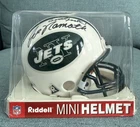 Joe Namath Signed Mini Helmet NFL New York Jets NO COA