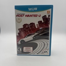 Need for Speed Most Wanted U Nintendo Wii U CIB Tested Working Authentic
