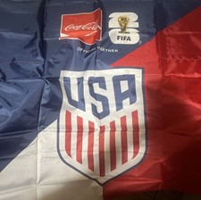 Coca-Cola 2026 FIFA World Cup USA SHIELD Promo Flag Cape Unworn/Unused 35X47"