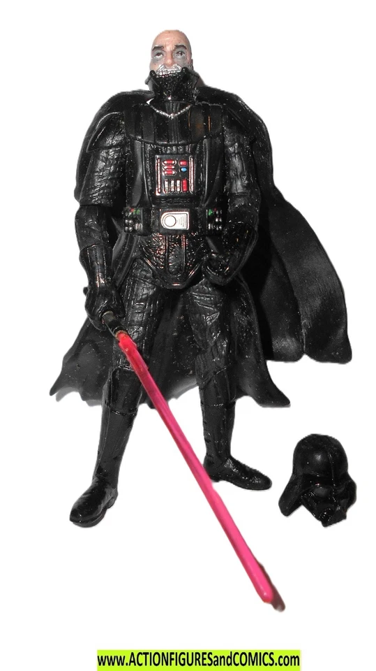 Star Wars DARTH VADER 2003 Removeable Helmet emperor's throne room duel saga - Image 2 of 3