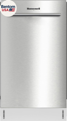 18-Inch Dishwasher with 8 Place Settings, 6 Washing Programs, Stainless Steel Tu