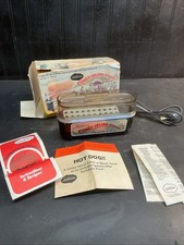 Ancien vapeur hot dog Sunbeam Coney Island Frank N Bun boîte d'origine fonctionne