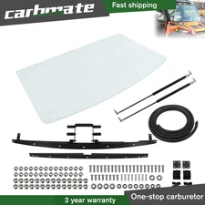 Clear Flip Windshield NEW For 2014-UP Polaris Ranger 570 XP 1000/900 Crew 13-UP