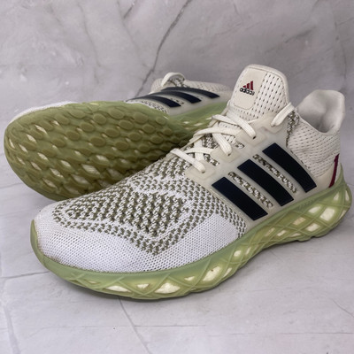 Adidas Ultraboost Web DNA Running Shoes Sneakers GY3679 Off-White Men s Sz 9 M
