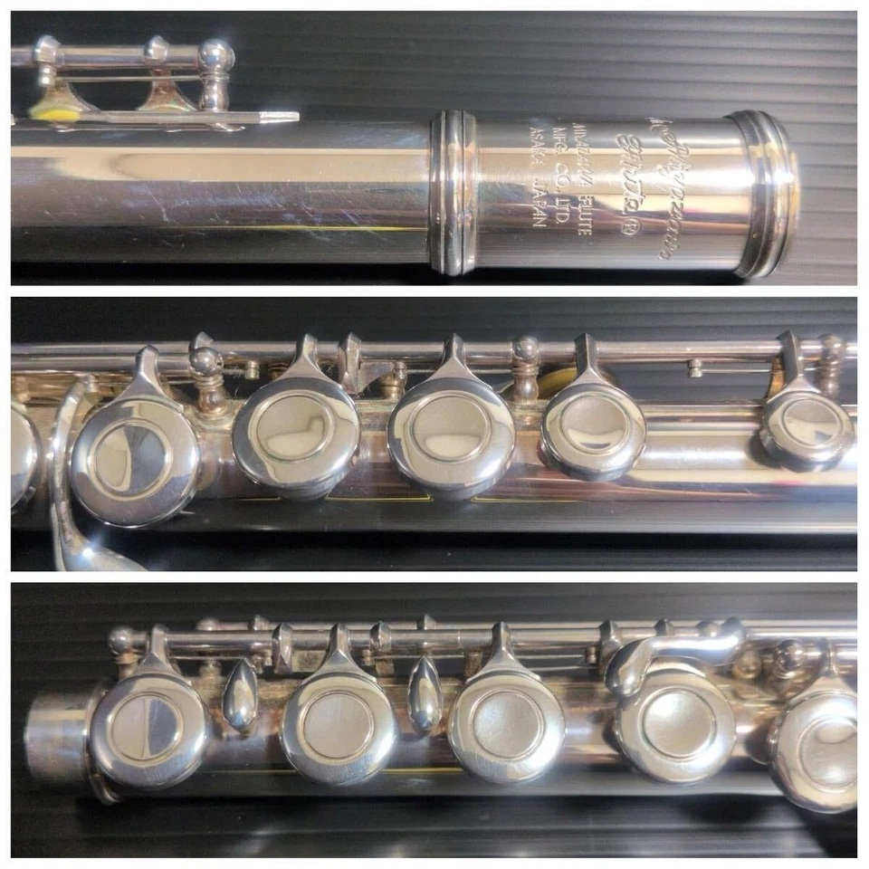 Flauto Miyazawa MC-300 argento 925 usato con custodia rigida - Immagine 2 di 4