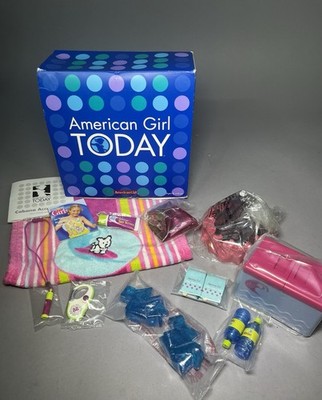 American Girl Doll Seaside Accessories Cabana Set Complete in Box Retired 2005