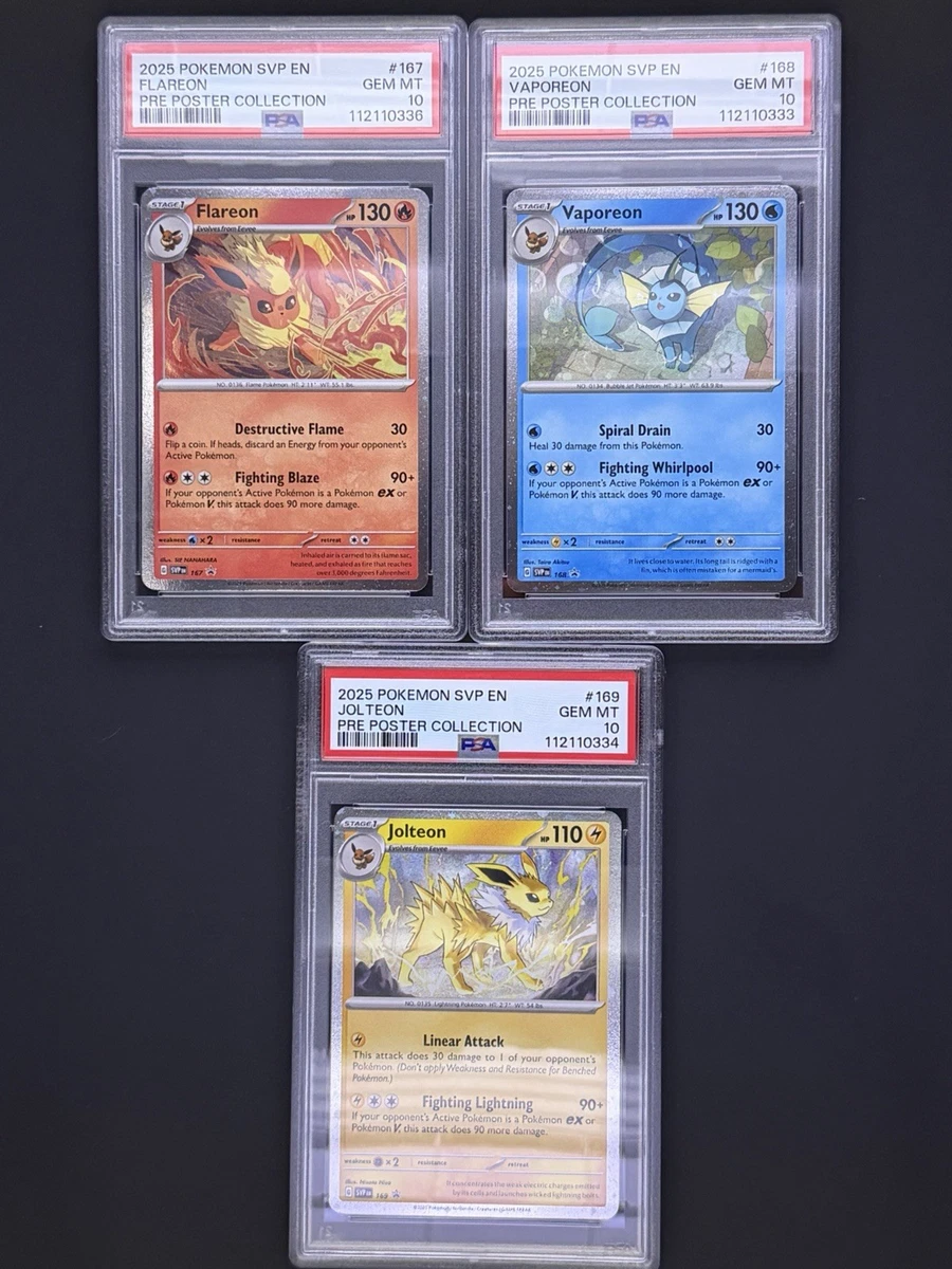 Pokémon TCG Grade 10 Jolteon Individual Collectible Card Game
