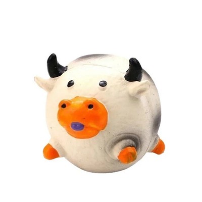Hunde Quietschspielzeug Latex Tierform Spielzeugball Apportierspaß