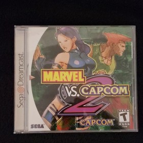 Marvel vs Capcom 2 Sega Dreamcast CIB  w/ Manual &ndash; Tested &ndash; Excellent Condition