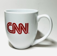 VTG CNN News On Air Mug White SKU 13601 Coffee/Tea 10 fl.oz. New Out Of The Box