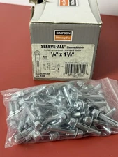 Simpson Strong-Tie Sleeve-All Anchor 1/4" x 1 3/8" Quantity 50