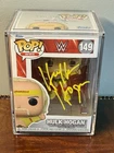 Hulk Hogan Signed Funko Pop WWE #149 PSA Certified with Protector Case