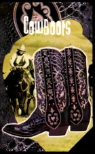 G 1253 C&C 3323 Used Phone Card Cowboy Boots Alligator 2^A Qual OCR Damaged