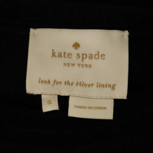 Kate Spade maglia manica corta pezzo unico S serie nera donna