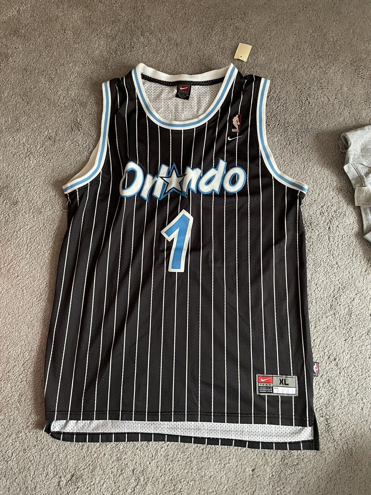 Orlando Magic White Throwback Jersey - Penny Hardaway