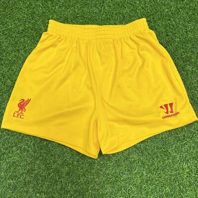 Liverpool Away Football Shorts 2014/15 Children’s 6-7Yrs Warrior Box 1 - Image 1 of 4